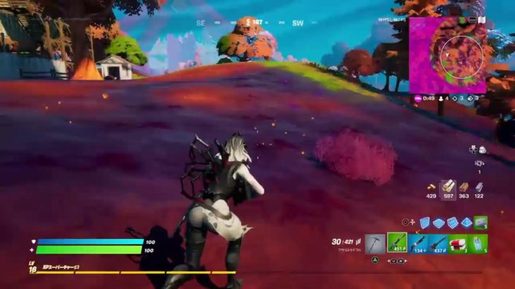 [FORTNITE]エーペックスプラチナ帯の番人がお送りする、初心者フォートナイト　２日目