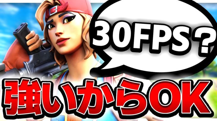 30FPS？強いから大丈夫！