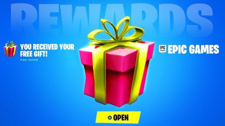 【フォートナイト】EPICからギフトが届いてた..!! (新スキン)