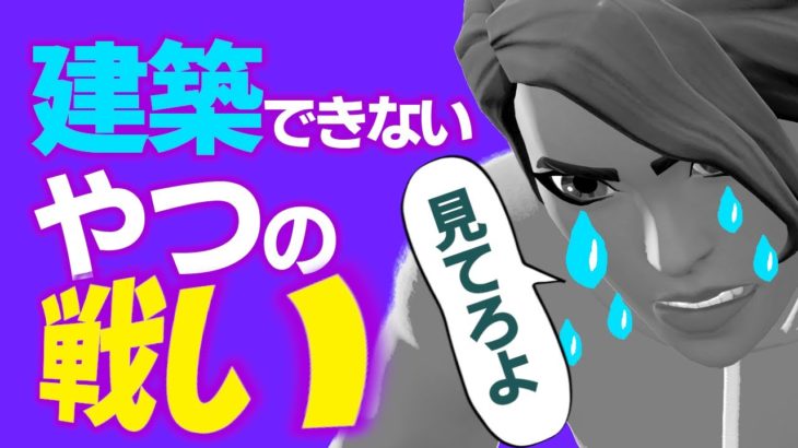 【初心者向け】難しい建築しないけど強いやつ。とっさの敵の倒しかたを知った。【フォートナイト/Fortnite】