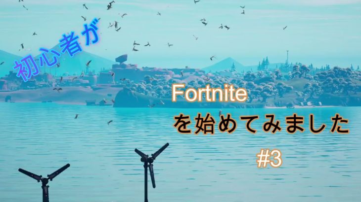 Fortnite／フォートナイト　初心者がFortniteを始めてみました　#3初ビクロイ