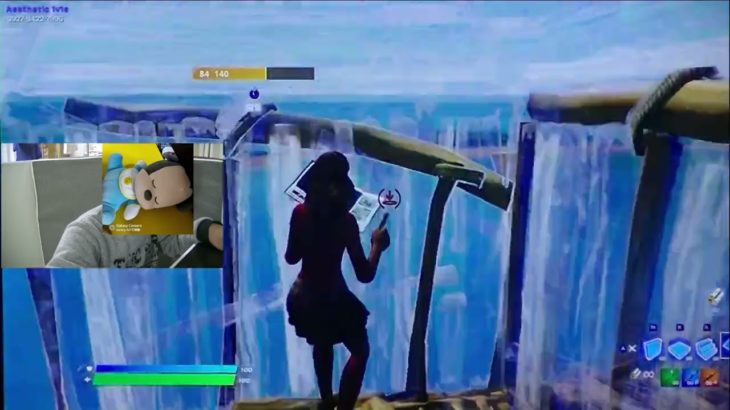 フォートナイト、建築バトル１V１でどっちが強いか！！！【顔出し】【fortnite】