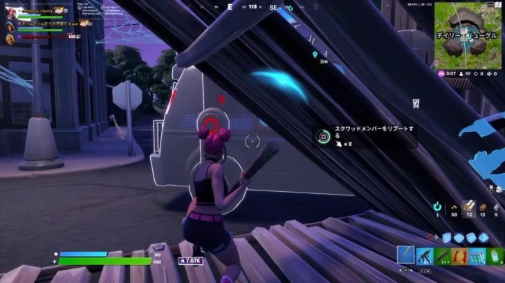 今日卒業式　寝れない　建築練習【フォートナイト/fortnite】