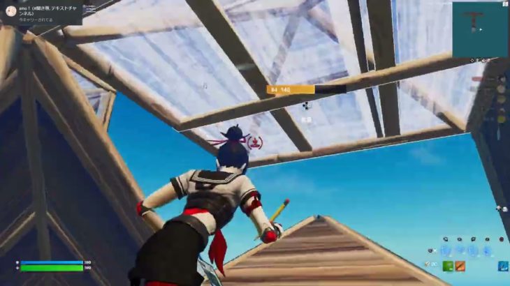 【フォートナイト/Fortnite】完璧な建築とライトハンドピーク💯