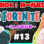 【Fortnite】のしいろフォートナイト！初心者2人(のしいろ)が大会出場を目指して… part13【たまきのしめ/朱凰いろは/山形Vtuber】