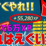 【無限XPバグ2選!!】最速で6万XP！200レベにできる経験値無限獲得バグのやり方!!!!!【フォートナイト】