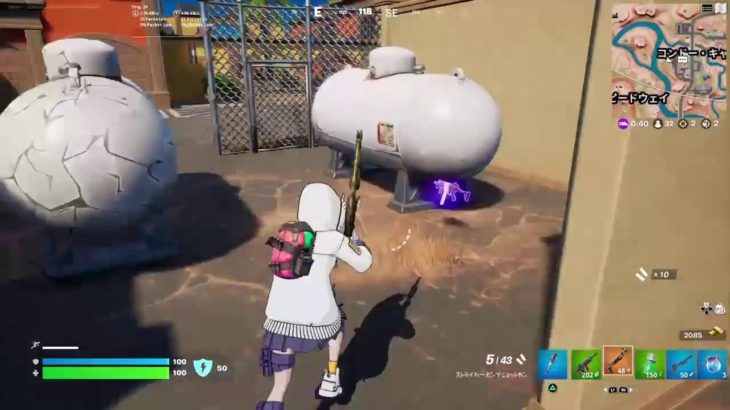 [Fortnite/フォートナイト]ニッキ飴食べたい。建築編集出来ない大人のゼロビルド