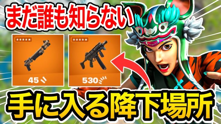 【シーズン3】知らないと損！初動で金ポンプが手に入る降下場所が強すぎた【フォートナイト】