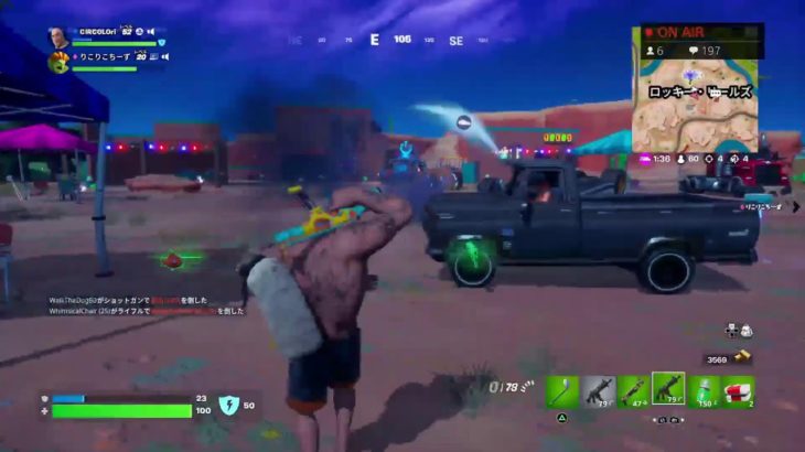 Fortniteフォートナイト 初心者による神プレイ