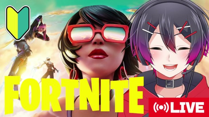 【Fortnite】初心者野良スクがんばる配信/2022.7.12【フォートナイト】