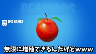 【フォートナイト】リンゴを無限に増殖できる方法があるんだけど！！＃Shorts