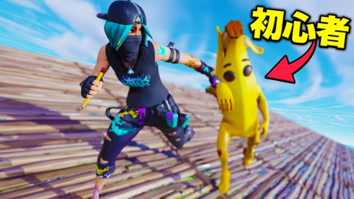 フォトナ初プレイの子に “いきなり天空城” へ連れて行った結果www【フォートナイト/Fortnite】