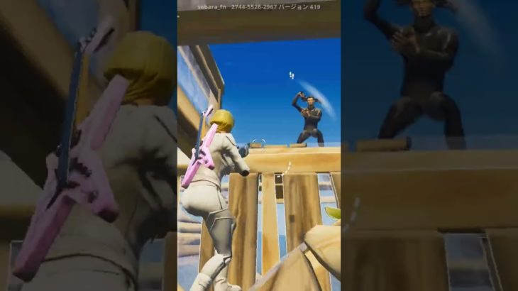 苦手な建築をカウンターとよじ登りでカバー！#フォートナイト #fortnite #フォートナイト配信 #エンジョイ #エンジョイ勢 #short #shorts #chapter3 #チャプター3