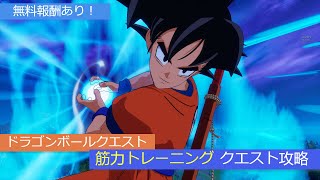 「フォートナイト」筋力トレーニングクエスト攻略！「ドラゴンボールクエスト」