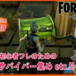 【フォートナイト：FORTNITE】【参加型：概要欄必読お願いします】初心者フレのヒーロー獲ったりサバイバー獲ったり、トラップ獲ったりお手伝いするぞ！終わったらベンチャーする！【世界を救え！】