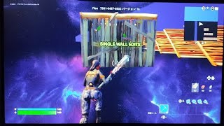 編集初心者が編集練習🔥　普通に上手くなりたい！[Fortnite/フォートナイト]