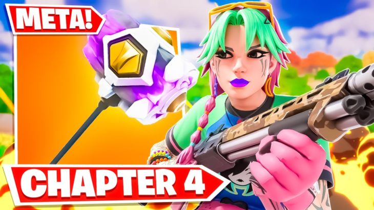 【Fortnite】今シーズンのメタを使った神プレイ！　Ahead Of The Fortnite Chapter 4 Meta 🧠 | Zagou