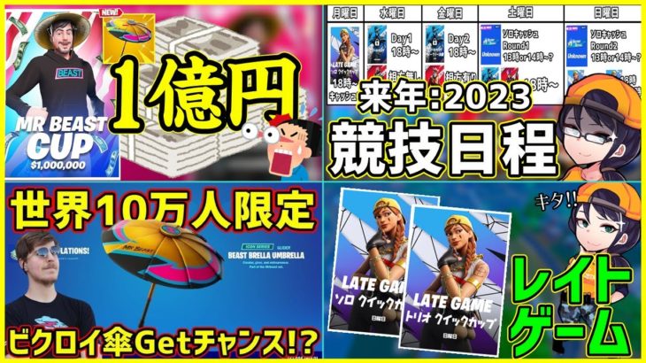 【いよいよ始動!!】これがフォートナイトの未来になる!?進化し続けるイベントと例年のスケジュールを解説します【フォートナイト】