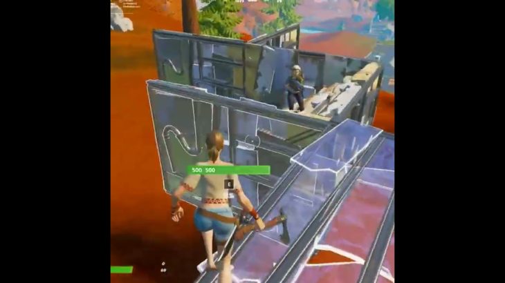 可愛すぎる初心者にビクロイを譲ったら喜び方が可愛すぎたｗｗｗ#fortnite #フォートナイト #shorts