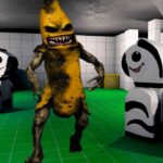 SNSで話題のバナナが迫ってくる「野菜の悪夢」というホラーゲームが怖すぎるフォートナイト（絶叫あり）