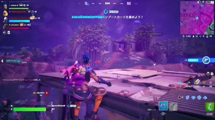 フォートナイトエンジョイ配信　初心者　参加型　fortnite