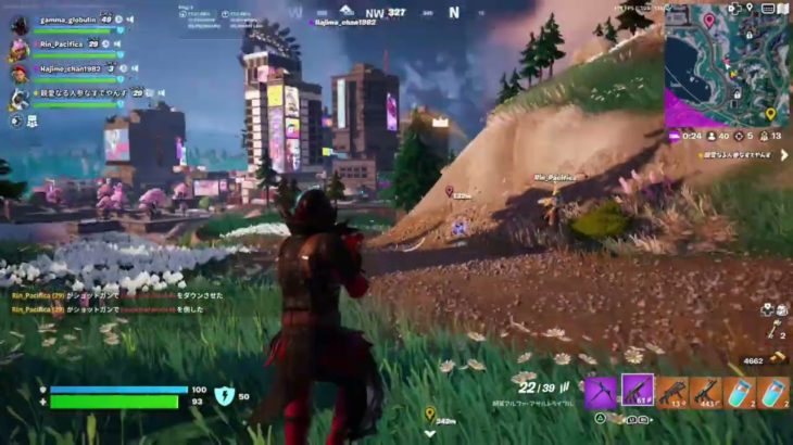 【Fortnite】「らびでやんす」さんのフォートナイト初心者に教えるコースに参加しました　ゼロビルドの立ち回り編