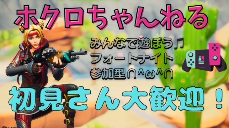 【フォートナイト】＃１０１　参加型　初心者　毎日配信★　#Fortnite#フォートナイト#適応障害#主夫