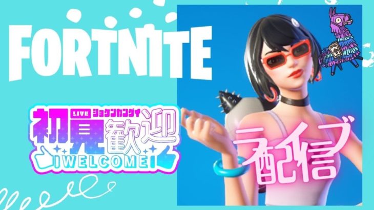 【フォートナイト】カスタムマッチ　 初心者OK 参加してね✋　ライブ 配信  #vtuber  #あんりある　#fortnite