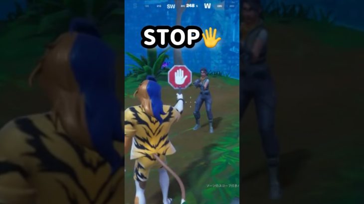 🖐️STOPエモートしたら…❓【フォートナイト/Fortnite】