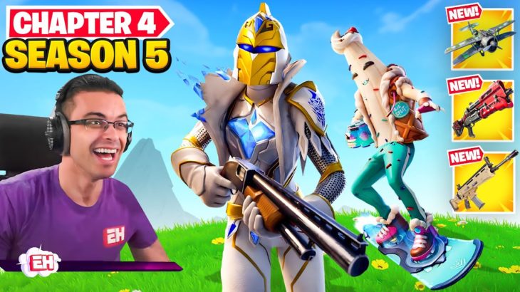 Nick Eh 30 reacts to OG Fortnite!