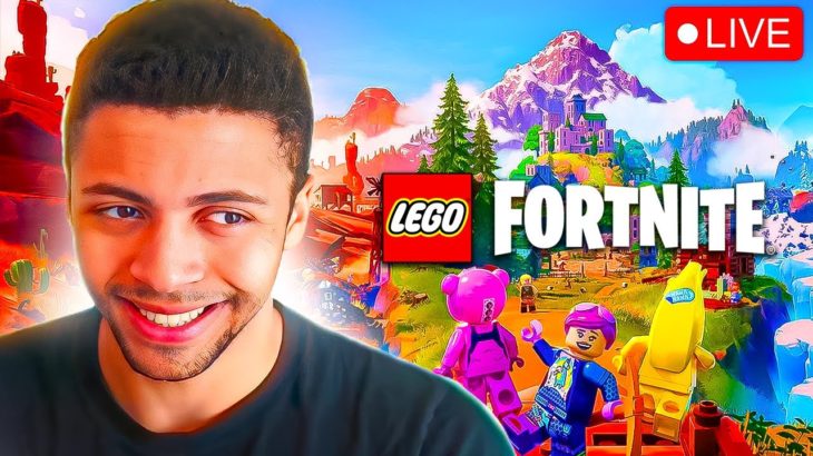 🔴 LIVE – ADVENTURING AND EXPLORING IN LEGO FORTNITE