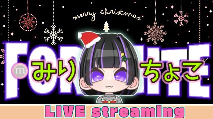 【フォートナイト】🌹深夜のみりこ鯖雑談配信✨⌨🖱初心者🌹 初見さん・コメント歓迎(ΦωΦ)♡