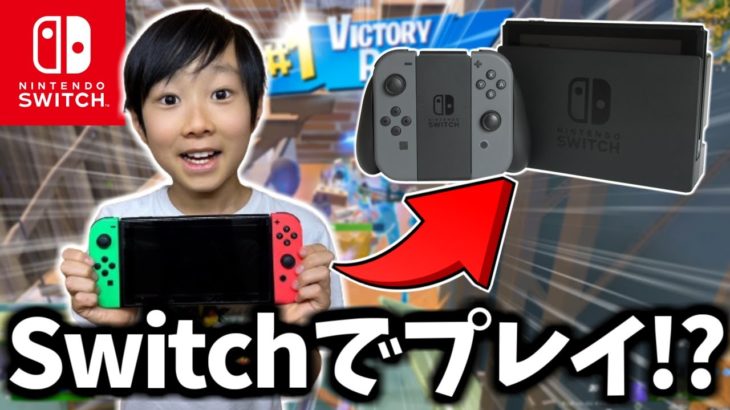 【検証】ランクアジア1位のたろうがSwitchでプレイしてみたらどうなる!?【フォートナイト】