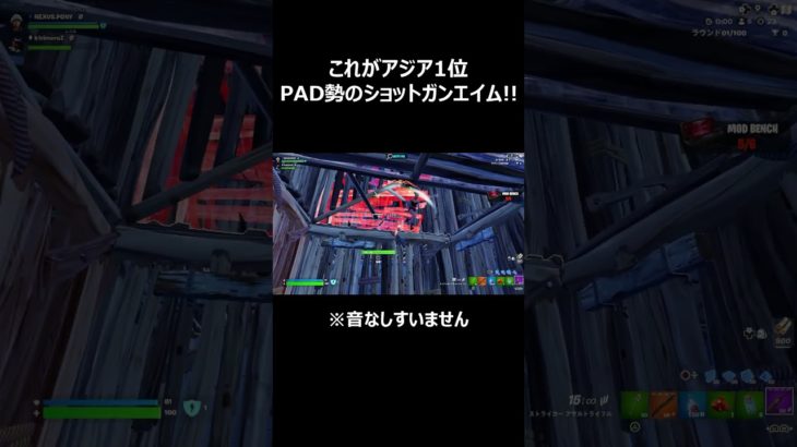 これがアジア1位のエイム！！#shorts 【フォートナイト/Fortnite】