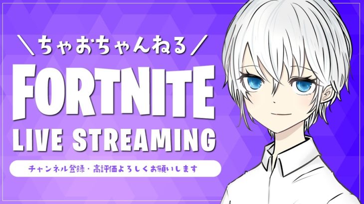 [Vtuber][Fortnite][参加型][ゼロビルド]土曜の10時から配信予定！✴初心者さん・初見さん大歓迎いらっしゃいませー！！