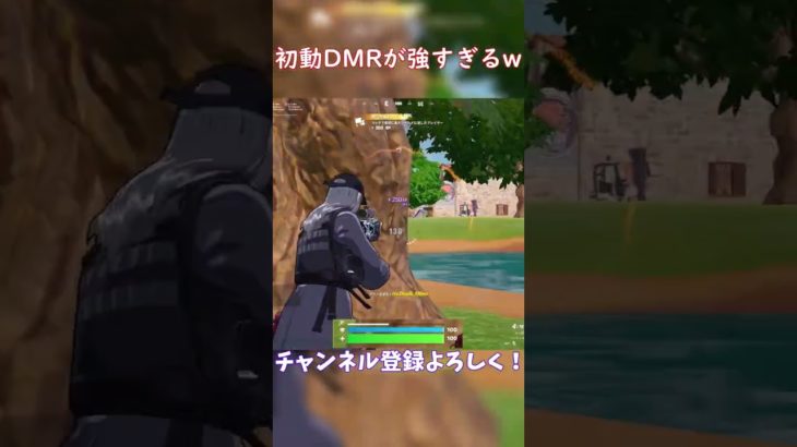 初動DMRが強すぎるw#フォートナイト #fortnite #s #混沌ブギ