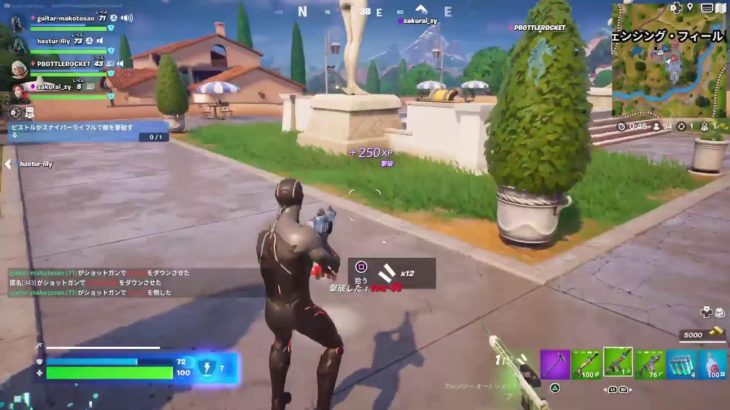 ランク上げ、途中から初心者向け自由な参加型　Fortniteゼロビルド