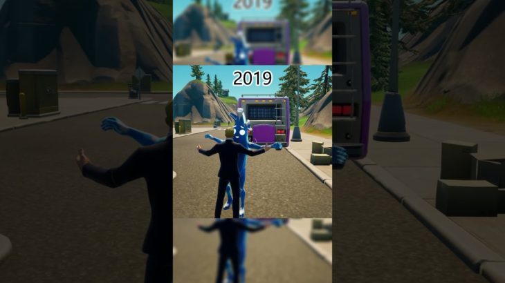 2019 vs 2024  #フォートナイト #fortnite #shorts