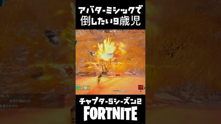 アバターミシックで倒したい9歳児【Fortnite/フォートナイト】#フォートナイト #ビクロイ #ゼロビルド#fortnite #ネフライト #チャプター5シーズン2#りあん#アバター