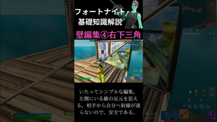 【Plus α Community】基礎知識解説　壁編集編その４【Fortnite/フォートナイト】#fortnite #解説 #初心者向け #基礎