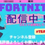 【フォートナイト】配信初心者のエンジョイ配信