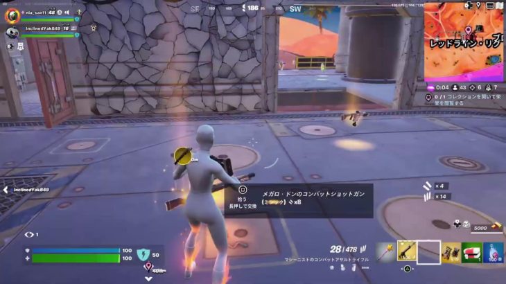 ゼロビルド/参加型/初心者大歓迎！少し✌️[FORTNITE/フォートナイト]