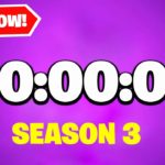 🔴FORTNITE SEASON 3 UPDATE OUT NOW! (Fortnite Season 3 Countdown Live)