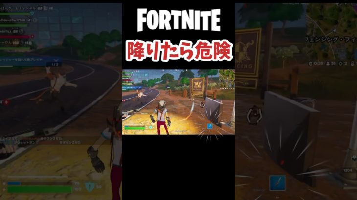 車から降りたらまさかの、、、#フォートナイト #Fortnite #ショート動画  #ゲーム実況