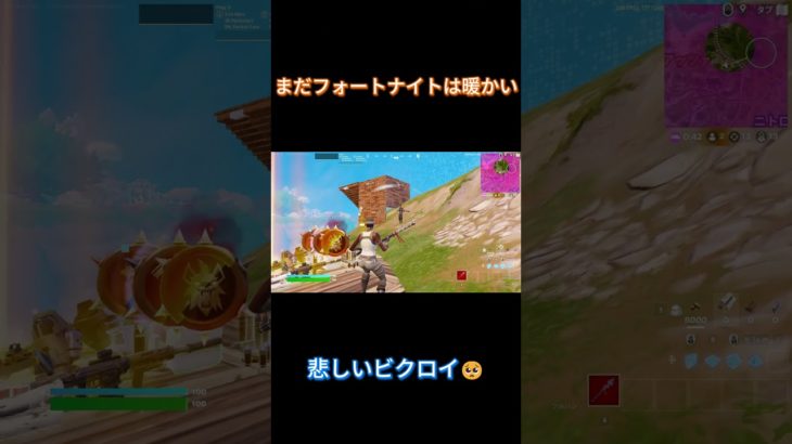 悲しいビクロイ　 #フォートナイト #fortnite＃ビクロイ＃悲しい