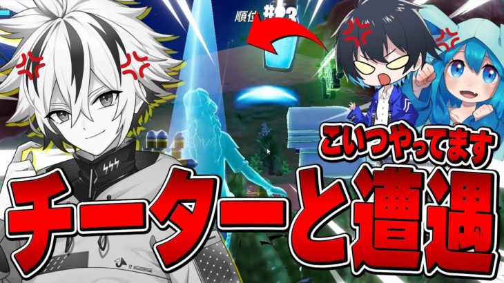 大会でチーターに遭遇⁉︎ リージョンロック解除の悲劇…【フォートナイト/FORTNITE】