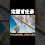 いい感じに決まったクリップ！【フォートナイト】#フォートナイト #fortnite #クリップ #タイマン #shorts #建築技