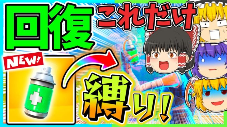 【シールドなし!?】回復が”ミスト”だけ縛りで20キル超えビクロイを目指せ！！【フォートナイト】【ゆっくり実況】