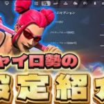 ゼロビルド大会で5位も獲得した建築ありもできるCSジャイロ勢の設定を初公開！【フォートナイト/Fortnite】