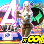 【ゼロビルド C5S4】どうして不人気!?  アベンジャーズ宝箱が無限にある《誰も降りない降下場所》を散歩してるだけでビクロイできる件😭✨【フォートナイト】